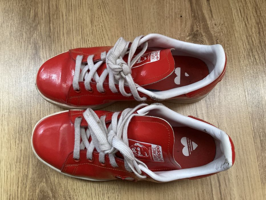 Buty adidas stan smith 37 1/3 CZERWONE