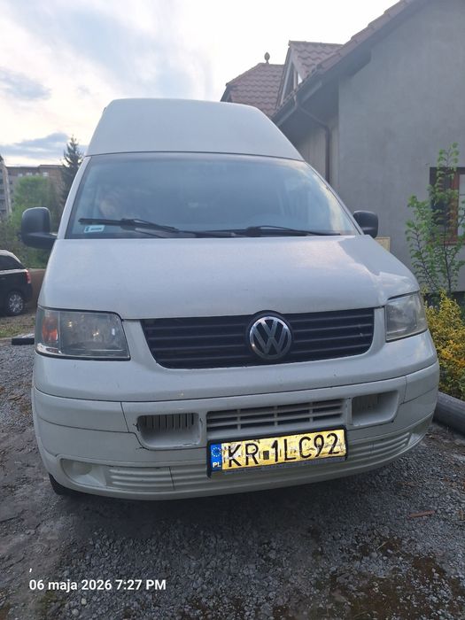 VW T5 2.5 TDI Furgon Max Caravelle nowe Turbo,Sprzęgło,Przegląd  do 28.09.27