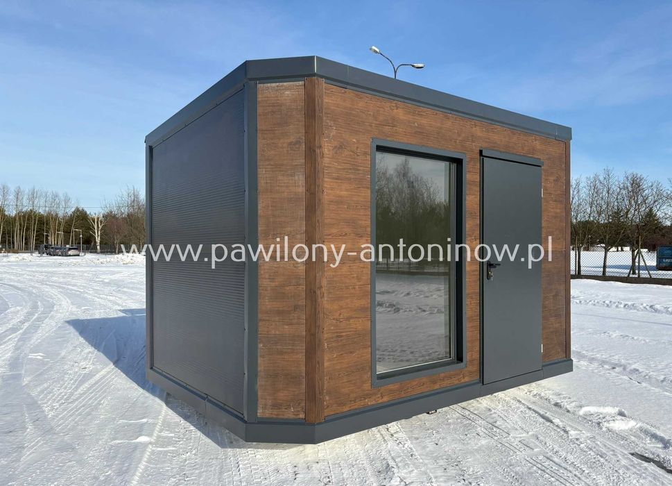NOWY PAWILON Handlowy Kontener Biurowy Usługowy Sklep Komis - OD RĘKI
