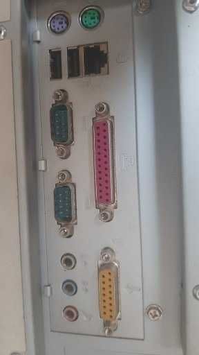 Komputer PC ECS k7s5a płyta główna zasilacz procesor