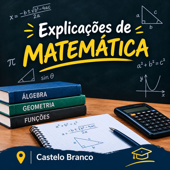 Explicações de Matemática Castelo Branco