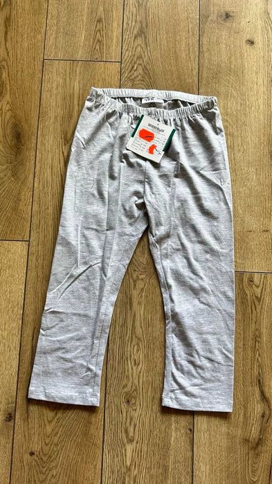 legginsy szare nowe leginsy spodnie pizama