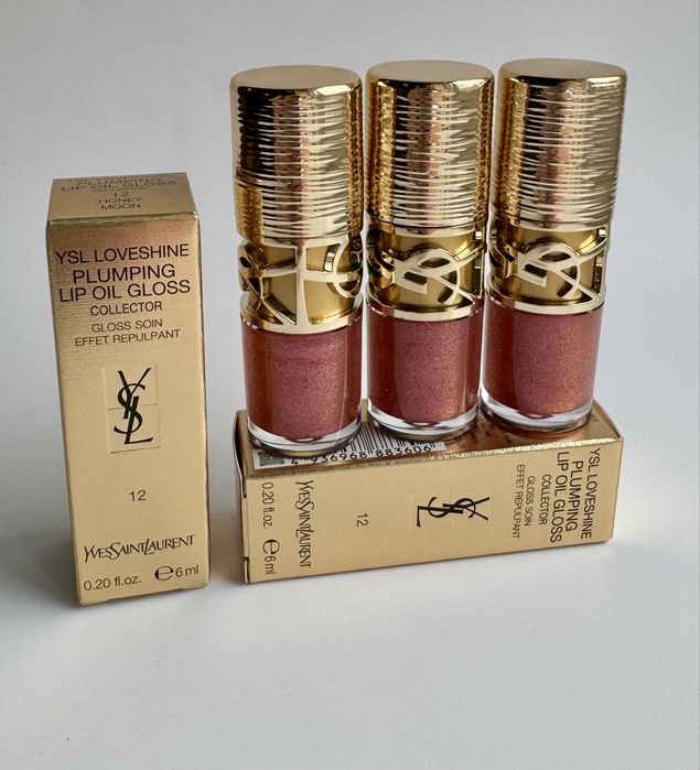Блиск олія для губ YSL лімітовані відтінки