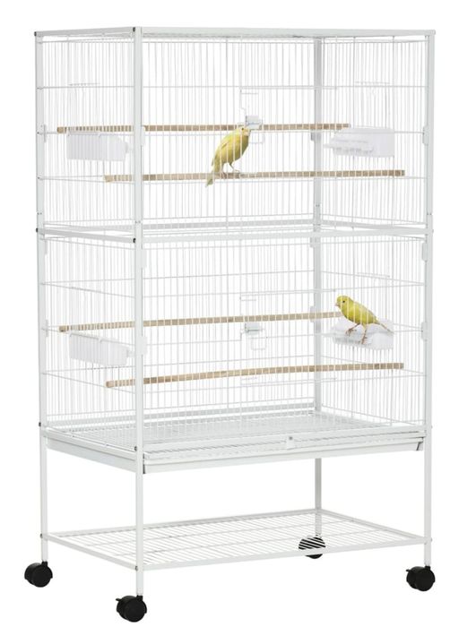 Gaiola Branca Nova para Pássaros