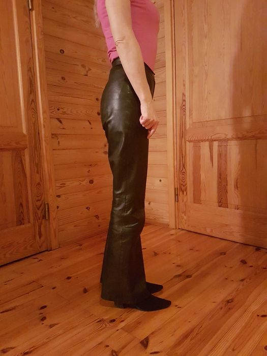 Spodnie skóra naturalna  rozm. S