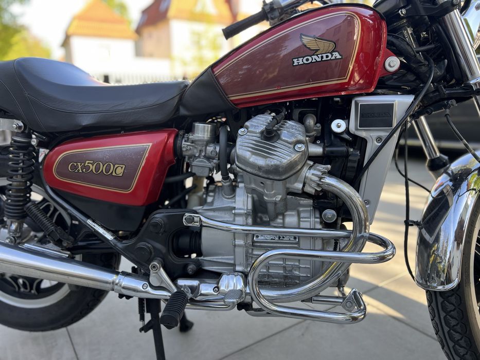 motocykl Honda cx 500c, oryginał, klasyk