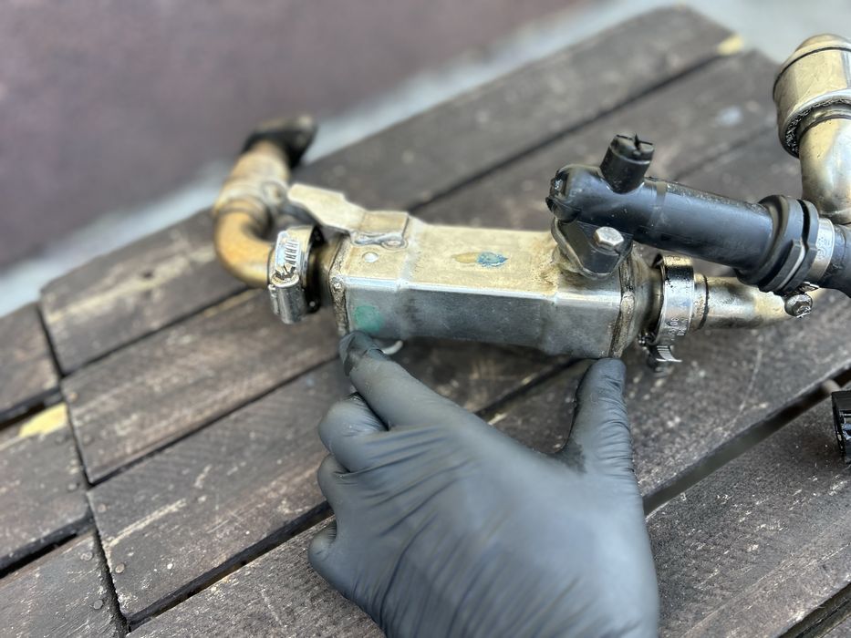 Chlodniczka egr KROTKA e60 m57 m57n 520d 525d 530d gwarancja wysylka