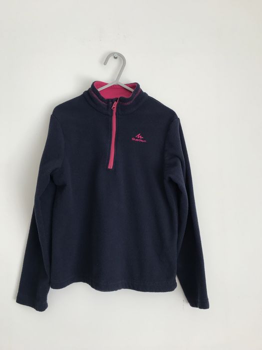 polar turystyczny fleece MH100 Quechua Decathlon 7/8 lat 123-130 cm