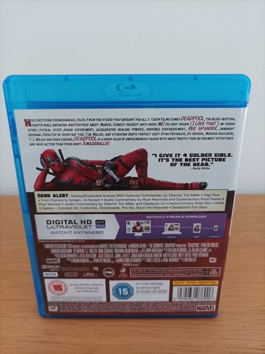Deadpool Blu-ray