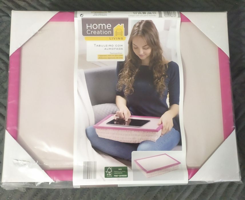 Base para portátil almofadada