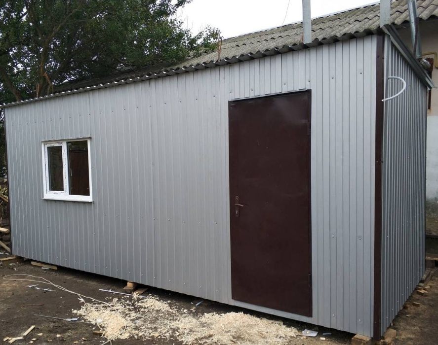 Дачный вагончик, домик, бытовка, хозблок.