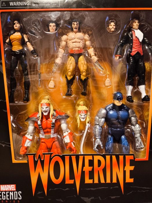 Zestaw figurek Hasbro 5-pack Marvel Legends Wolverine