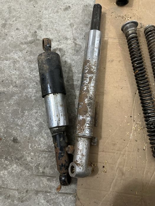 Комплект, вилка амортизатори та крила Panonia