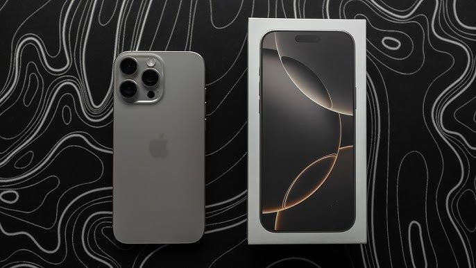 Iphone 16 pro max 256gb Natural Titanium