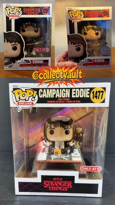 stranger things funko pop eddie - купить детские игровые фигурки