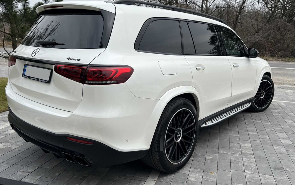 комплект обвеса mercedes GLS X167 W167 стиль GLS63 AMG Бампер