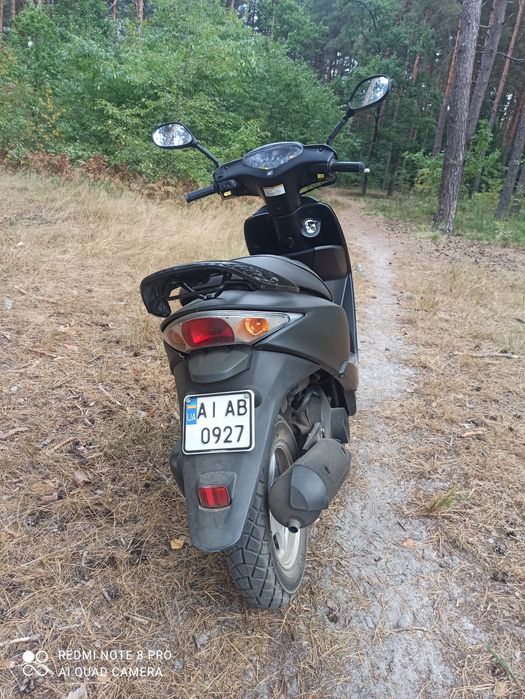 Honda dio af62 чорна