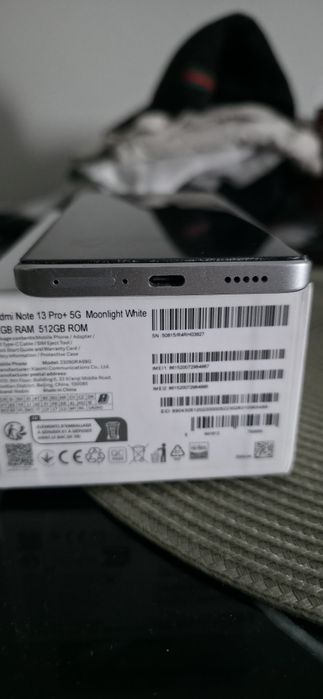 Redmi note 13 pro+5G Moonlight White 12gb RAM 512 GB rom