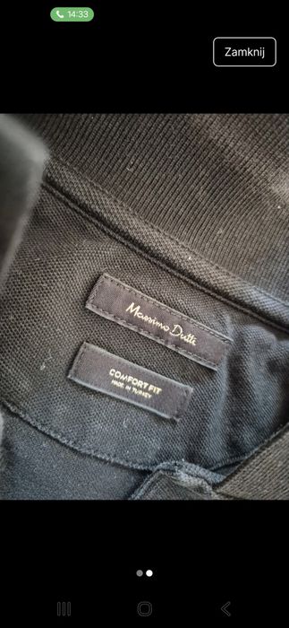 Koszulka Polo Massimo Dutti