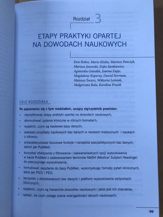 Praktyka pielęgniarska oparta na dowodach naukowych PZWL