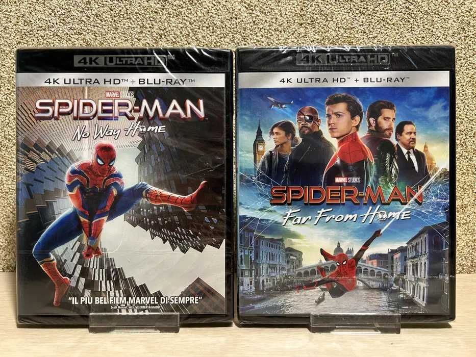 4K UHD Blu-ray Человек-паук / Парк Юрского периода с переводом.