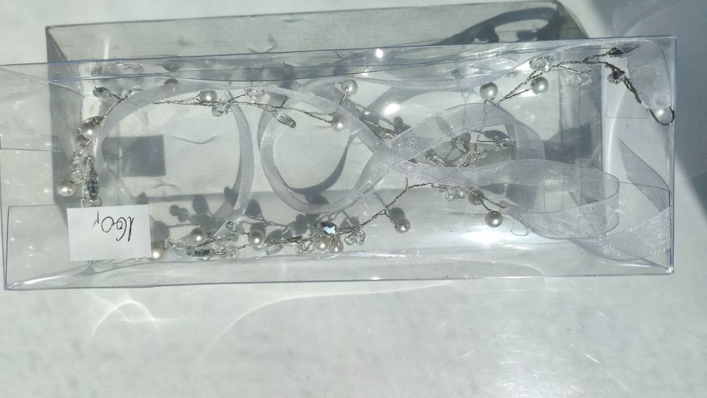 Opaska ślubna ślub poprawiny ozdoba do włosów