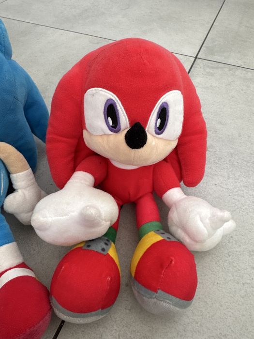 Sonic The Hedgehog ORYGINALNE 5szt. ok.30cm i Squishmallows Sonic