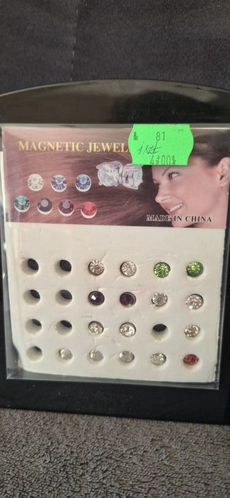 Kolczyki magnetyczne zestaw