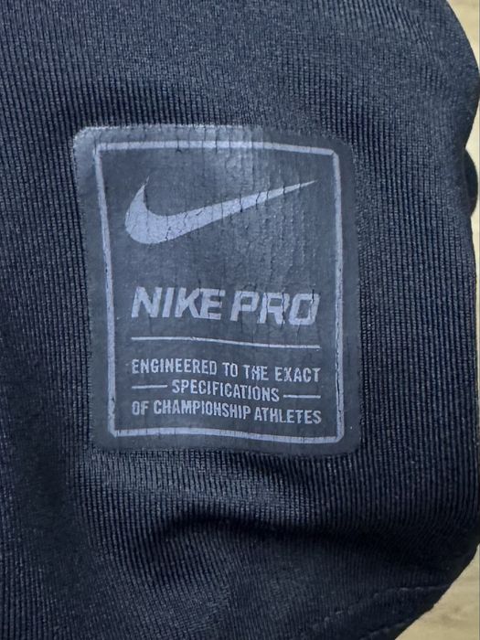 Nike Pro dri-fit compression майка безрукавка M размер спортивная черная