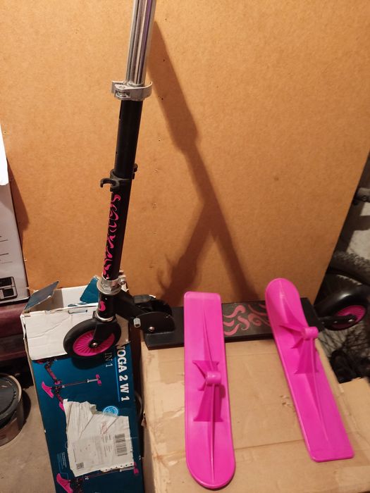 Hulajnoga z płozami