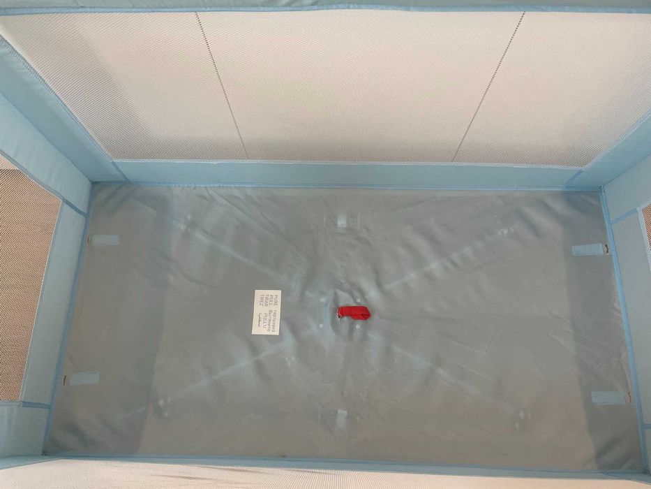 Cama de Viagem NAP NAP PLUS BLUE ZY BABY com colchão e resguardo extra