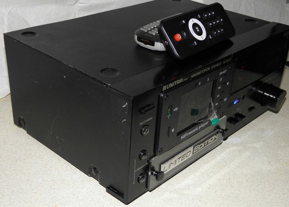 Unitra PILOT korektor MP3 analizator RADIO USB Bluetooth TF AUX deck