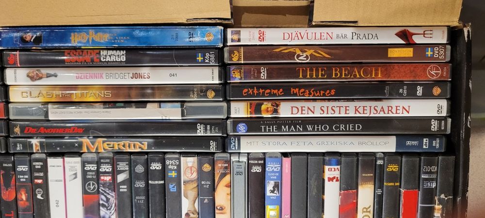 Plyty DVD mieszane rodzaje