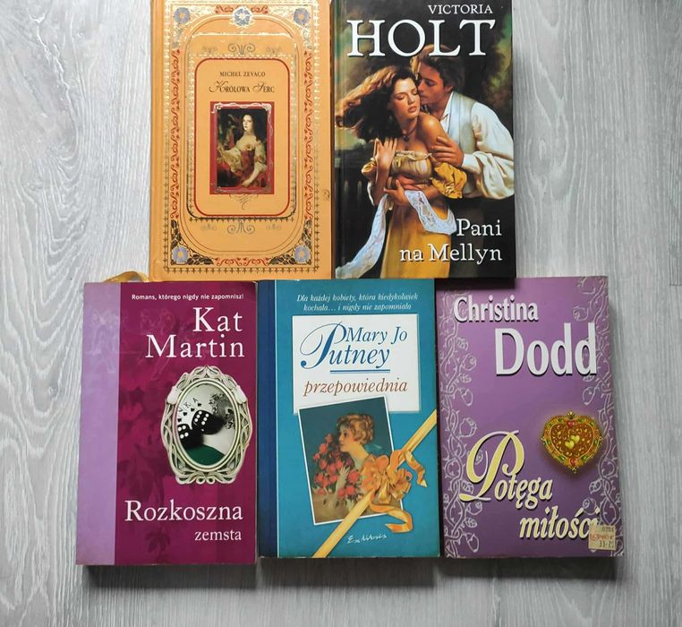Zestaw romansów historycznych