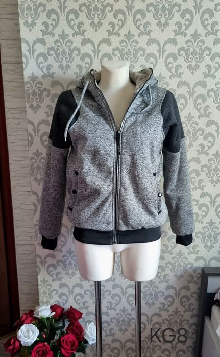 Męska bluza kurtka ocieplana Zimowa M