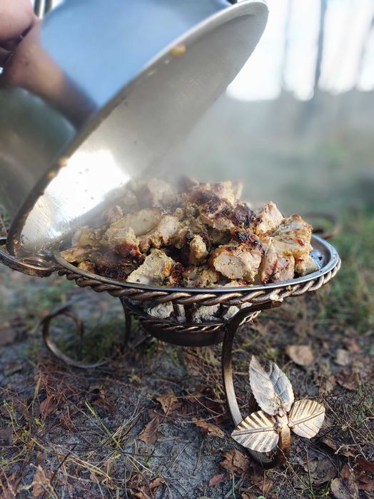 Садж ФАРАОН 30 см для підігріву шашлику. Це найкращий подарунок!