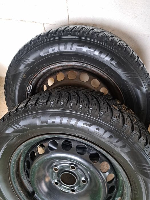 Felgi stalowe 5x112 z oponami zimowymi