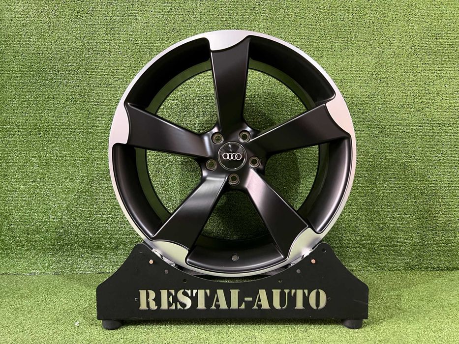диски р20 audi r20 5x112 a6 a7 a8 a5 q5 q7 ауди диски Rotor Black DA13