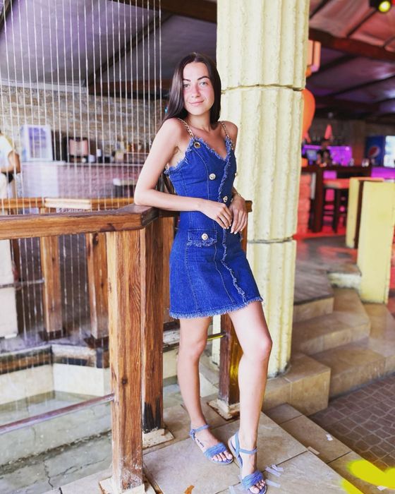 Продам джинсовое платье