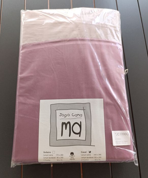 Conjunto de lençóis novos