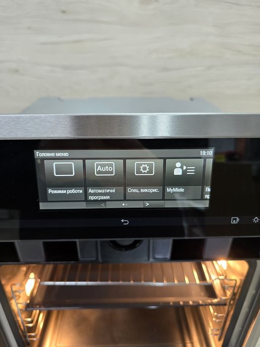 Акційна.Духова шафа з Пароваркою  DGC 6860 Сенсорна Термо щюп