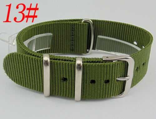 Pasek do zegarka NATO 18mm 20mm 22mm parciany nylonowy strap wybór HIT