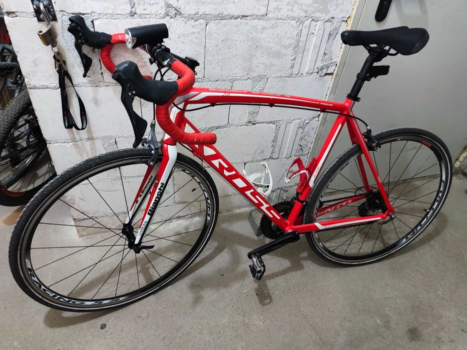 Rower szosowy Kross+bianchi