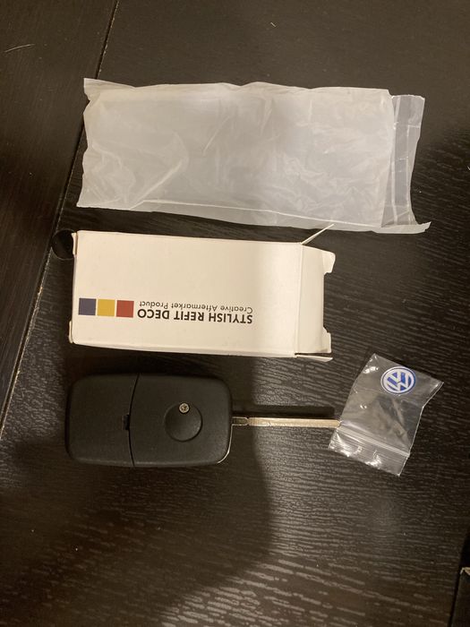 Chave 2 botoes VW ref OEM: 1J09#59753# AG