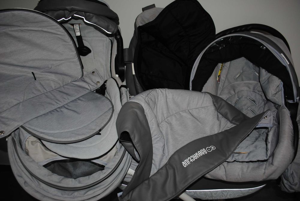 BabyActive Elipso 3в1 коляска універсальна автокрісло з адаптерами в машину, сумка