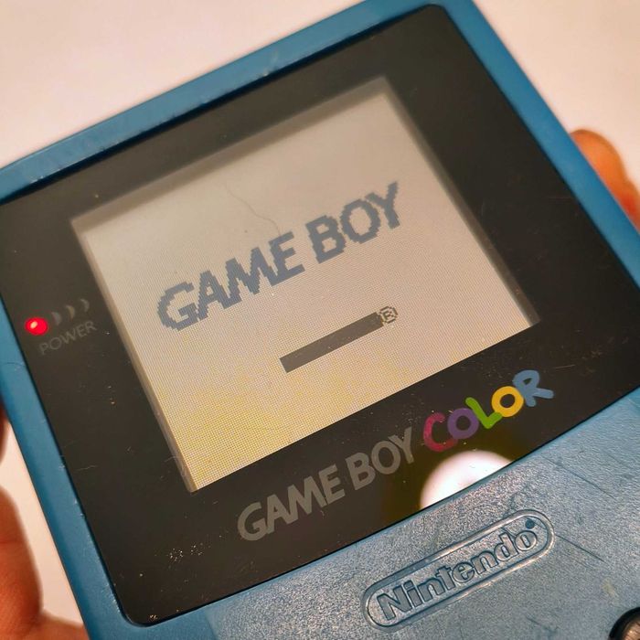 Game Boy Color niebieski sprawny