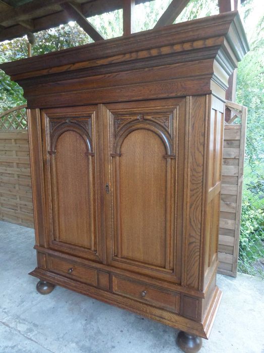 śliczna stylowa szafa dębowa stan bdb dowóz wysyłka