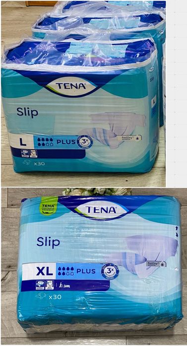 Підгузники, памперси для дорослих TENA Slip Plus, L та XL