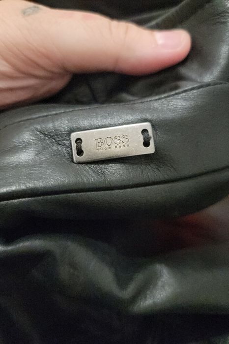 Blusão novo Hugo Boss original  em couro