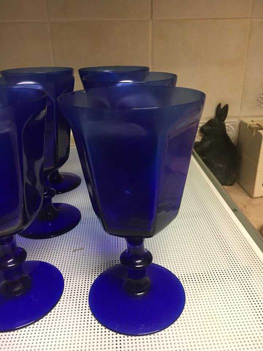 Copos de    vidro